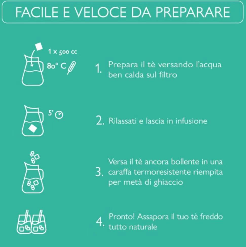 La Via Del Tè Icy Green Tè freddo da 42g