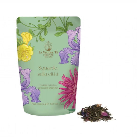 La Via Del Tè Sguardo sulla citta Sacchetto richiudibile da 50g