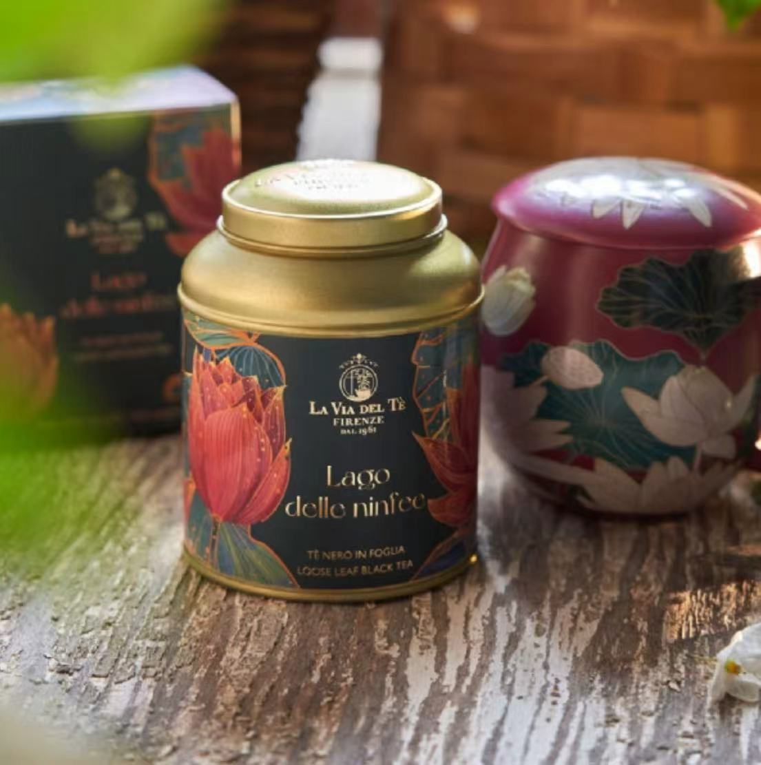 La Via Del Tè Lago Delle Ninfee Lattina da 100g