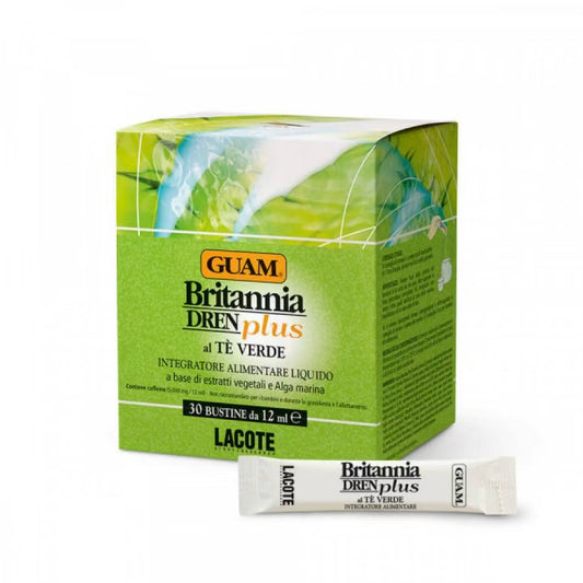 Guam  Britannia Dren Plus 30 Buste Tè Verde