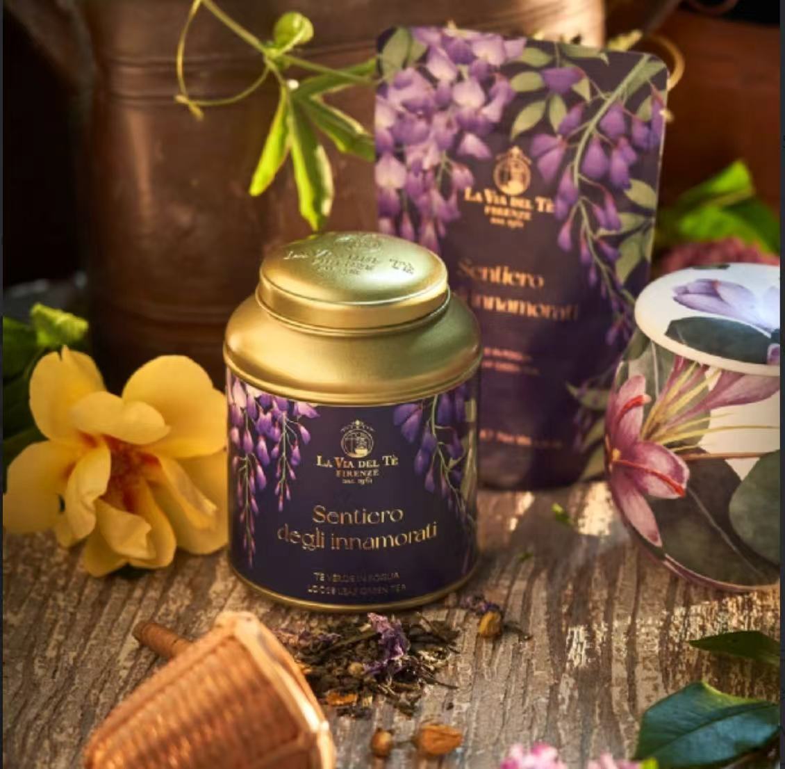 La Via Del Tè Sentiero Degli Innamorati Lattina da 100g