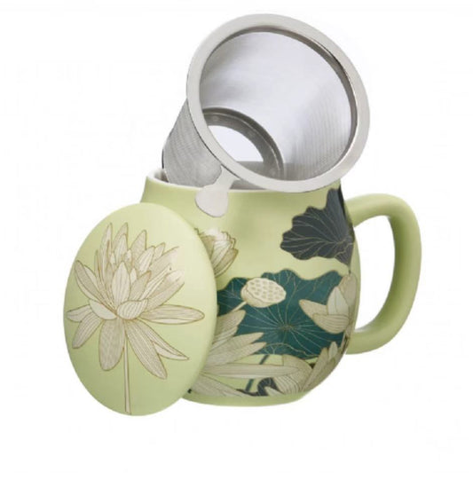 Tisaniera Camilla Ninfea Verde pastello